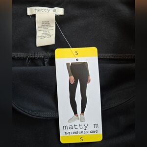 Women's Matty M Live In Leggings Size Small NWT